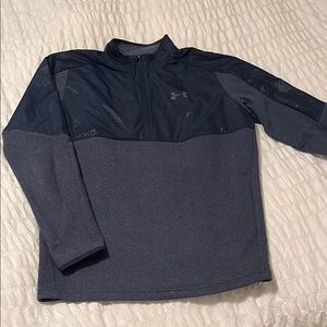 Under Armour Navy and Gray Pullover
